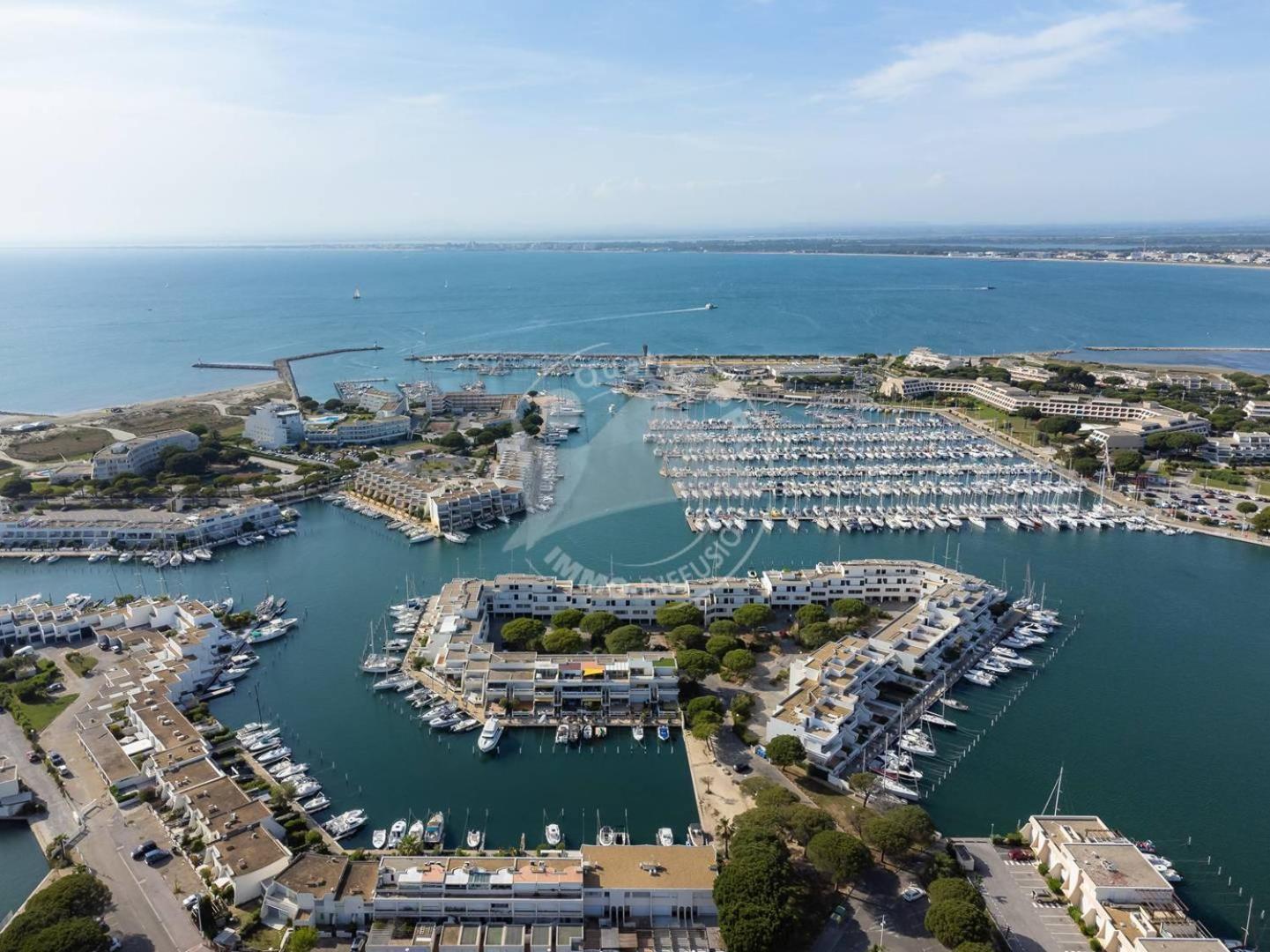 As9557 - Studio Vue Sur La Mer Avec Parking Prive Proche Centre Ville Le Grau-du-Roi Exteriér fotografie
